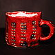 The mug is red, Mugs and cups, Krasnodar,  Фото №1