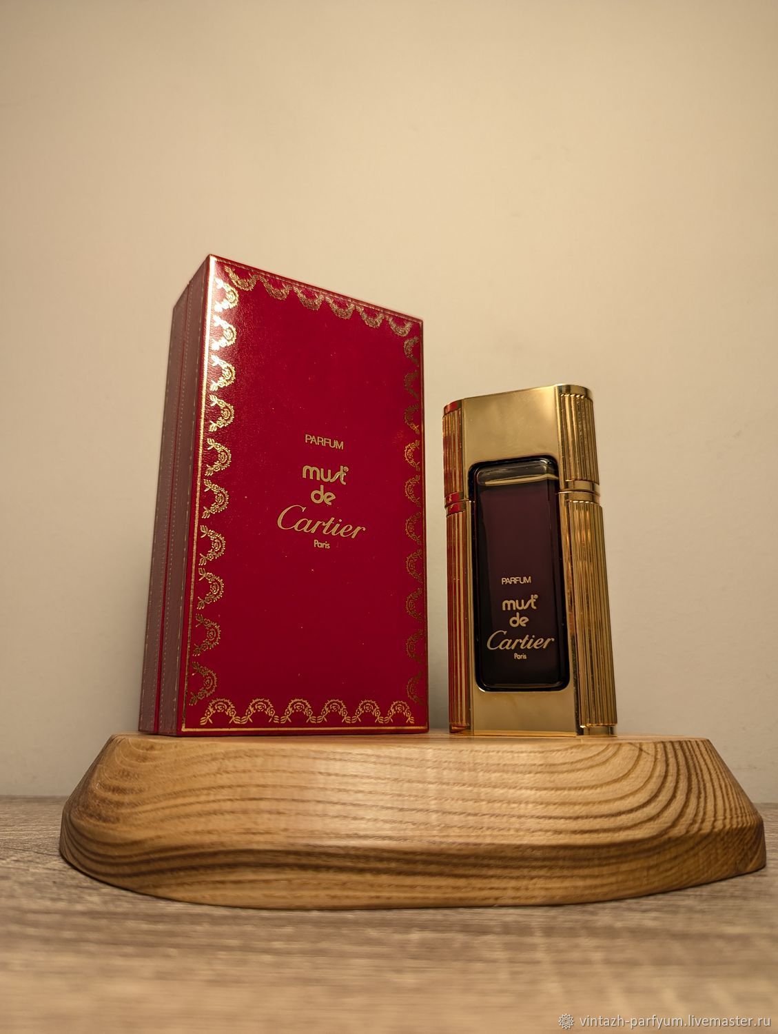 Винтаж: Духи Must de Cartier 30 мл винтаж 1980-х годов сплэш в