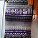 Жаккардовая юбка из эстонской шерсти кауни, Юбки, Черкассы,  Фото №1
