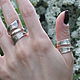 Boho Style Spiral Rings in 925 Sterling Silver GA0026, All finger ring, Yerevan,  Фото №1