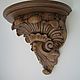  Carved wall console shelf Rococo. Interior elements. Carved decor. My Livemaster. Фото №4