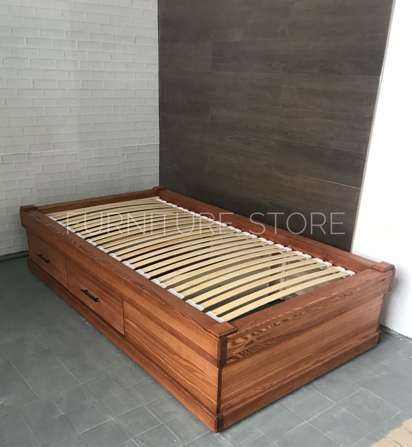 Кровати: Кровать из массива ясеня в интернет-магазине Ярмарка Мастеров ...