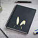 Notebook wooden Hare. Notebooks. 3 ideas. Online shopping on My Livemaster.  Фото №2