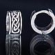 Order Earrings with Celtic pattern. Ringlin's shop. Livemaster. . Earrings Фото №3