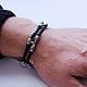 Men's Silver Bracelet BS 014. Cord bracelet. Persian (persianjewelry) (persianjewelry). My Livemaster. Фото №5