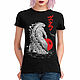 T-shirt with 'Godzilla' print'. T-shirts and undershirts for men. Dreamshirts. Online shopping on My Livemaster.  Фото №2