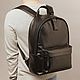 Men's leather backpack 'Lucas' (Black), Men\\\'s backpack, Yaroslavl,  Фото №1