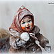 Cotton Christmas tree toy Dusya. Interior doll. Goog attik Laura 9437. My Livemaster. Фото №5