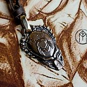 Украшения handmade. Livemaster - original item Bronze pendant 