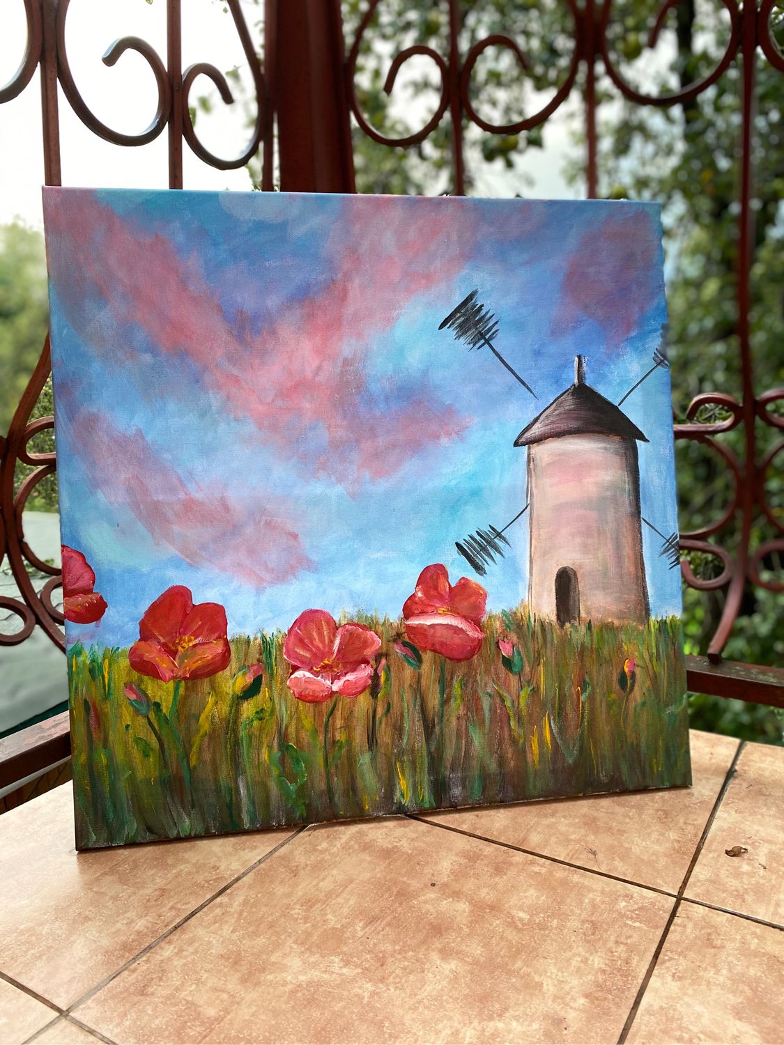 мельница акрил