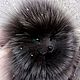 Тибетский Мастиф - брелок из натурального меха, собака, пёс, купить, Брелок, Санкт-Петербург,  Фото №1