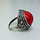 Coral for Clara-ring. Vintage ring. proshlyj-vek. Online shopping on My Livemaster.  Фото №2