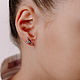 Карате серьги единоборства. Серьги-пусеты. Sabira Jewelry. Ярмарка Мастеров.  Фото №8