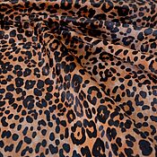 Cavallino Натуральная кожа с ворсом Леопард (4 шкурки в наборе)