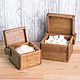 Order A set of storage boxes 'Cube' made of light oak. Foxwoodrus. Livemaster. . Sugar Bowls Фото №3