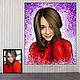 A portrait from a photo in 2 days. Gift a girl on birthday, Fine art photographs, Moscow,  Фото №1