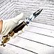 Universal knife-fork for meat 'Dragon'. Knives. Мастерская Русич - Подарки для мужчин! (bestklinok52) (bestklinok52). Online shopping on My Livemaster.  Фото №2