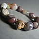 Bracelet with agate ' In the vast', Bead bracelet, Moscow,  Фото №1