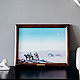 Reproduction of the picture in the frame ' Mongolia. 1938.» N. K. Roerich. KR2, Pictures, Novokuznetsk,  Фото №1