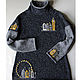 Sweater architectural 'London', Sweaters, Moscow,  Фото №1
