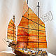 Interior ship Chinese sailing vessel "Red Dragon". Interior elements. V&G fantasy. Online shopping on My Livemaster.  Фото №2