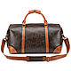 Magnum leather travel bag (brown nappa), Travel bag, St. Petersburg,  Фото №1