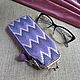 cases: Persian Lilac Beaded Eyeglass Case with Clasp. Eyeglass case. SilkArt Tatyana. My Livemaster. Фото №5