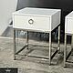 Bedside table LADY CHROME. Pedestals. 24na7magazin. My Livemaster. Фото №4