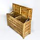 Laundry basket in the bathroom made of solid elm. Pedestals. uloft. My Livemaster. Фото №5