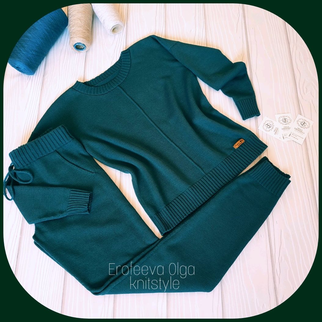 Вязаный спортивный костюм в интернет-магазине Ярмарка Мастеров по цене ...