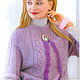 Raglan sweater with lace, Sweaters, Protvino,  Фото №1