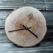 Для дома и интерьера handmade. Livemaster - original item Wall clock made of alder. Handmade.