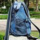 Is it a denim backpack. Backpacks. bRucksack. My Livemaster. Фото №4