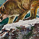 Watercolor painting buy cougar. Mountain lion with watercolor paints. Pictures. pirogov-maxim. My Livemaster. Фото №6