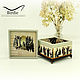 Order Gifts on February 14: A box in the style of 'Jazz'. Dog@Cat. Livemaster. . Souvenirs by profession Фото №3