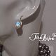 Order earrings: Earrings with moonstone adulyar. tira-bijou. Livemaster. . Earrings Фото №3