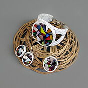 Украшения handmade. Livemaster - original item Kaleidoscope Jewelry Set. Handmade.
