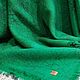 Изумрудный кашемировый платок. Платки. Зинаида Фурик         (Zina Furik). Интернет-магазин Ярмарка Мастеров.  Фото №2