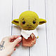 Alien child star wars toy Baby Yoda for home Decor. Stuffed Toys. Ekaterina Bondarenko. Online shopping on My Livemaster.  Фото №2