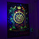 Order Fluorescent painting 'Time To Burn». Fractalika. Livemaster. . Subculture Attributes Фото №3