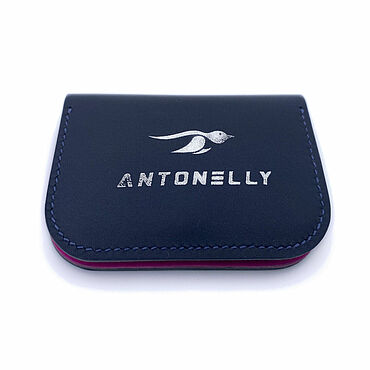 Картхолдер Antonelly - 002 blue. Leather shop ANTONELLY. Сумки ручной работы - Ярмарка Мастеров Сумки ручной работы. Ярмарка Мастеров - ручная работа Картхолдер Antonelly - 002 blue. Handmade.