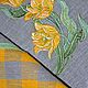 Path on the table ' Embroidery yellow tulips'. Tablecloths. Olga Lado. My Livemaster. Фото №6