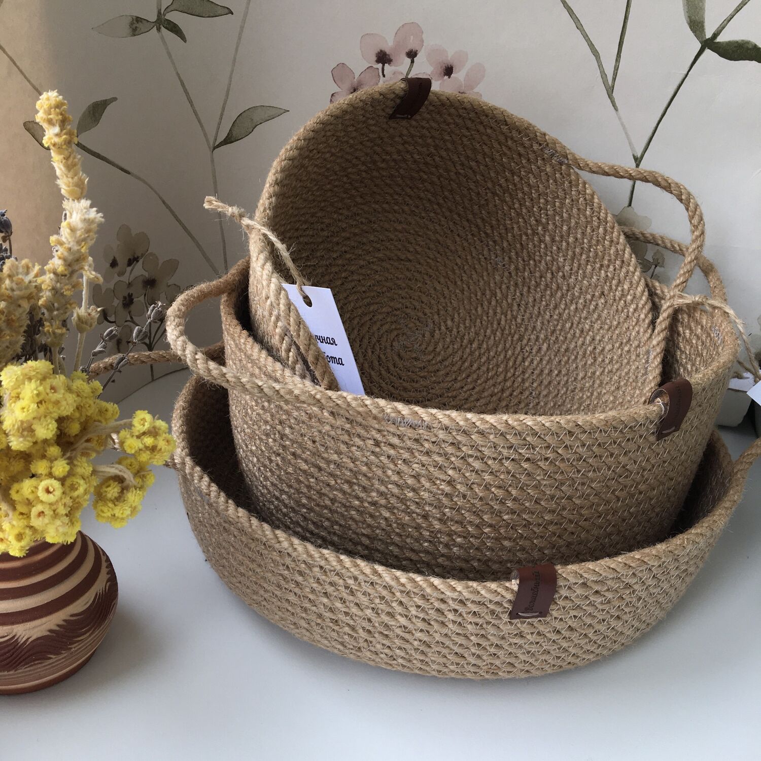 Набор корзин «Базовый» в интернет-магазине Ярмарка Мастеров по цене ...