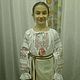 Kids ' shirt with embroidered ornaments. Suits. MARUSYA-KUZBASS (Marusya-Kuzbass). My Livemaster. Фото №4