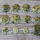 Serpentine cabochons. Cabochons. creative_work. Online shopping on My Livemaster.  Фото №2