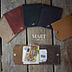 leather men's wallet purse leather for banknotes and cards for men, wallet for money and cards
