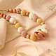 Order Juniper beads, slingobuses, a gift for mom. LillyShop. Livemaster. . Slingbus Фото №3