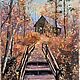  Warm autumn, oil, Pictures, Moscow,  Фото №1