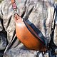 Bag men's shoulder leather - Monolit-Bizon. Men\'s bag. Ratatosk Leather Accessories. Online shopping on My Livemaster.  Фото №2