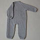 Knitted romper with teddy bear. Overall for children. 4 children-baby. My Livemaster. Фото №6